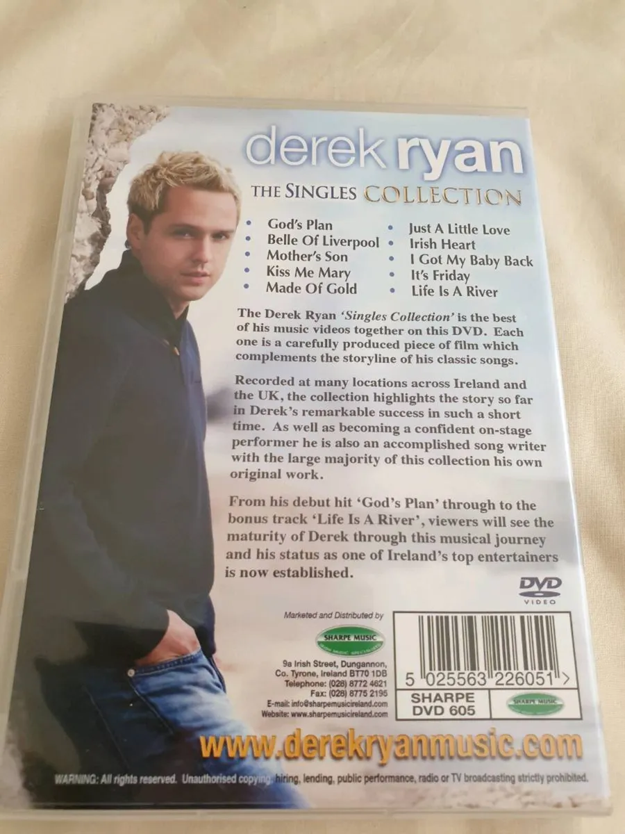 Derek Ryan The Singles Collection DVD - Image 2