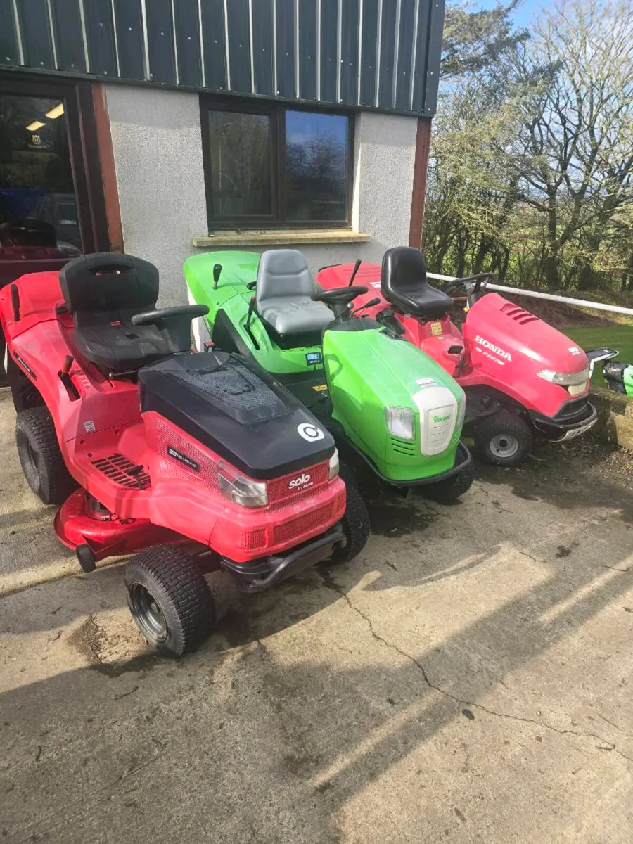 2nd hand rideons,saws,hedgetrimmers and blowers - Image 1