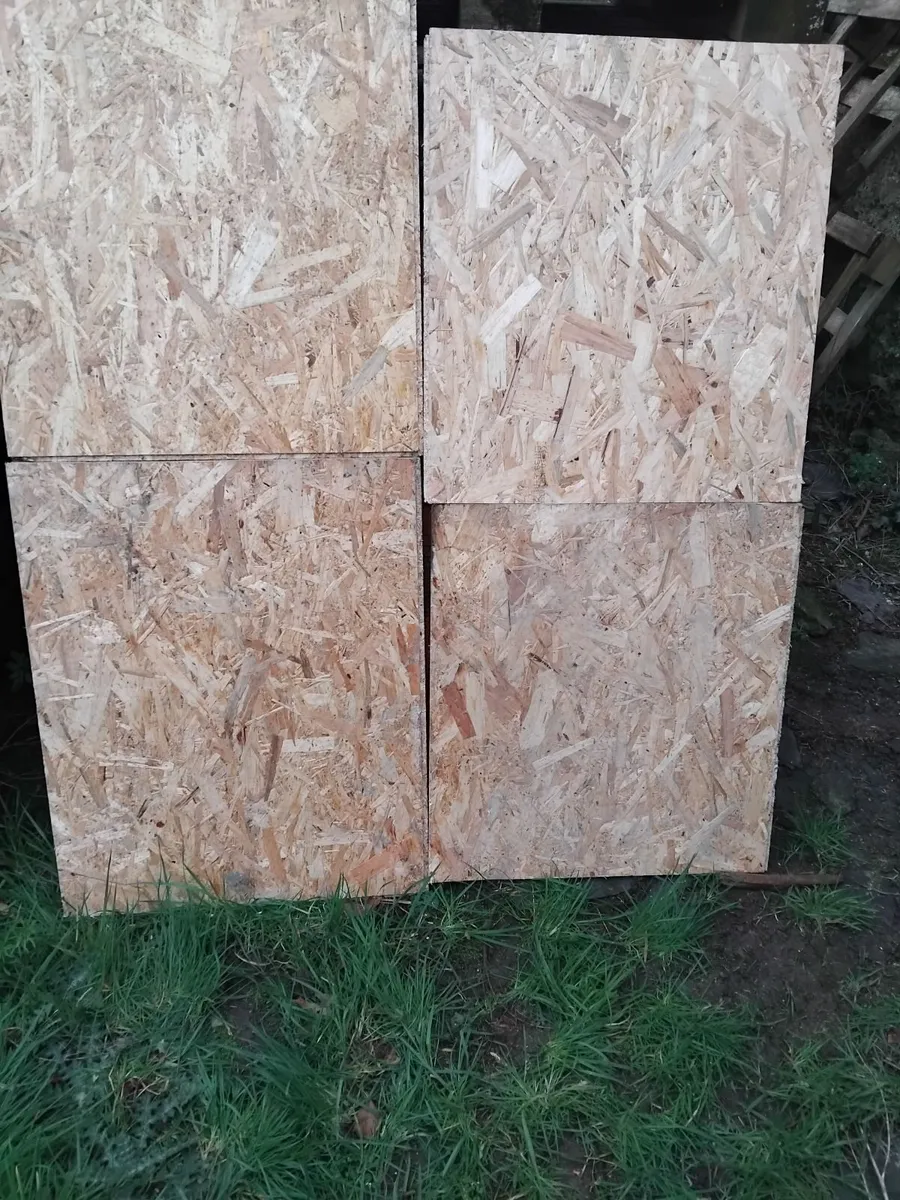 Plywood. Gutter brackets/outlets - Image 1