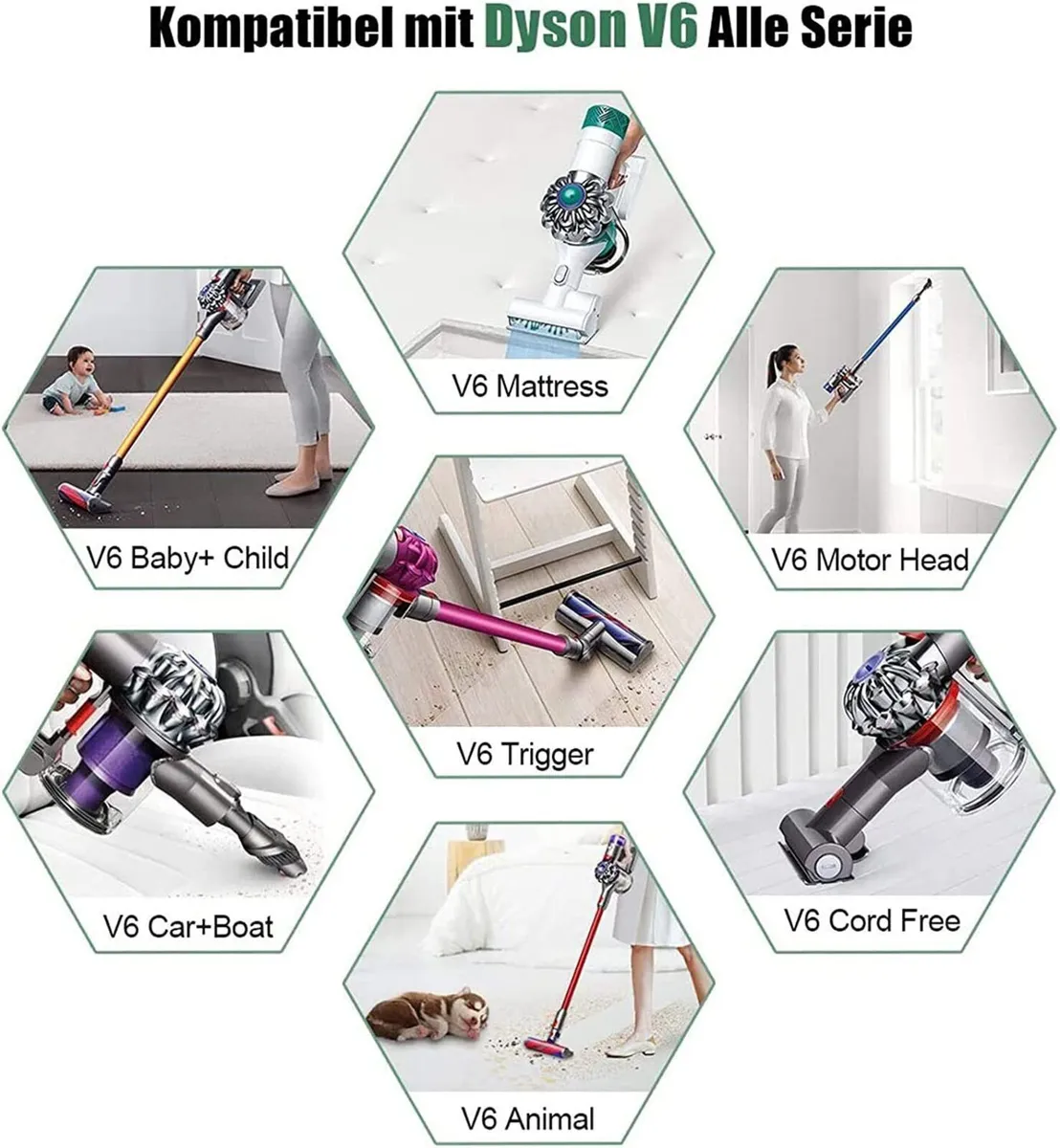 Dyson V6 21.6V 6000mAh Replacement Battery Pack - Image 3
