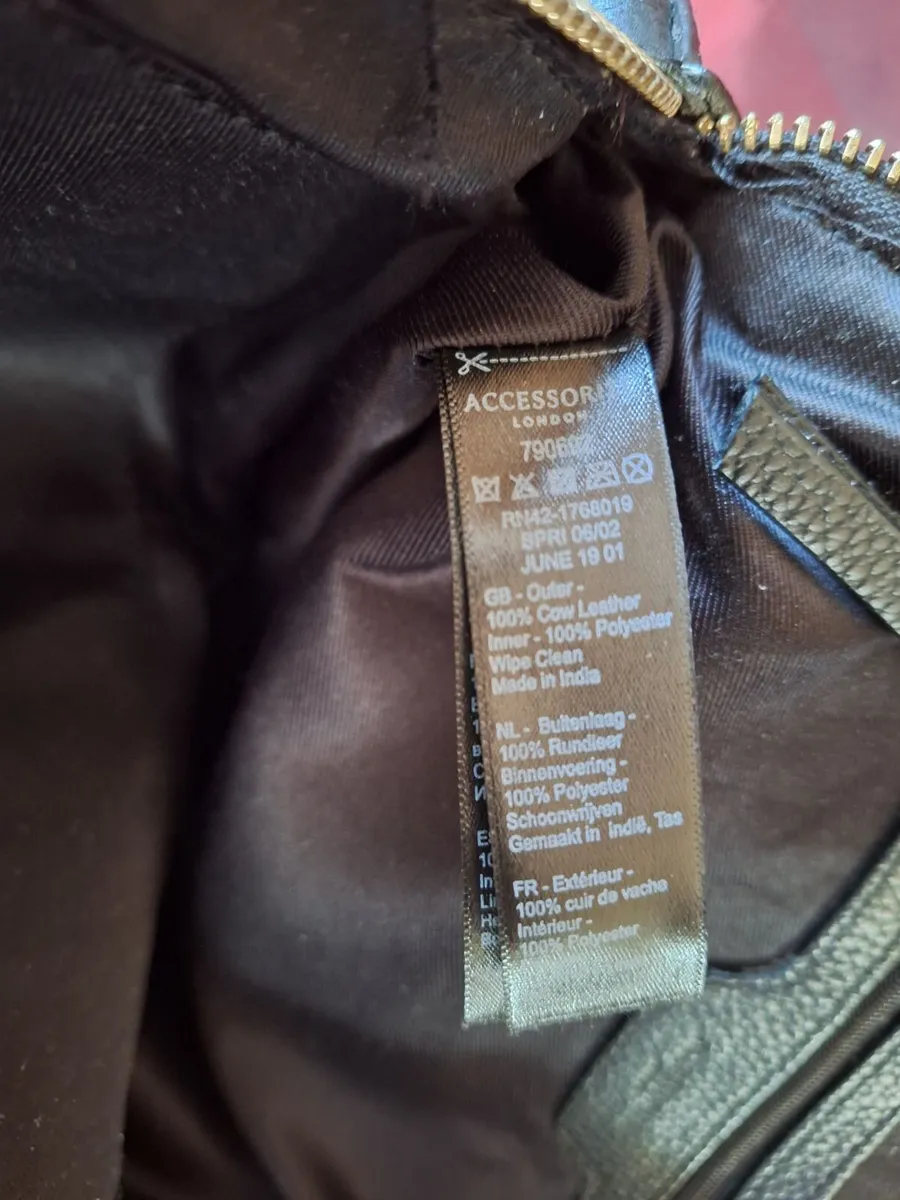 Monsoon leather backpack/handbag - Image 2