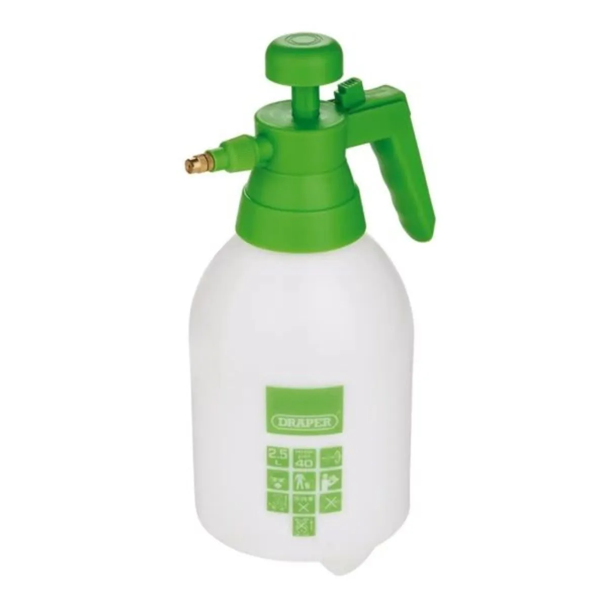 Draper Handheld Pump Action Pressure Sprayer, 2.5L - Image 1