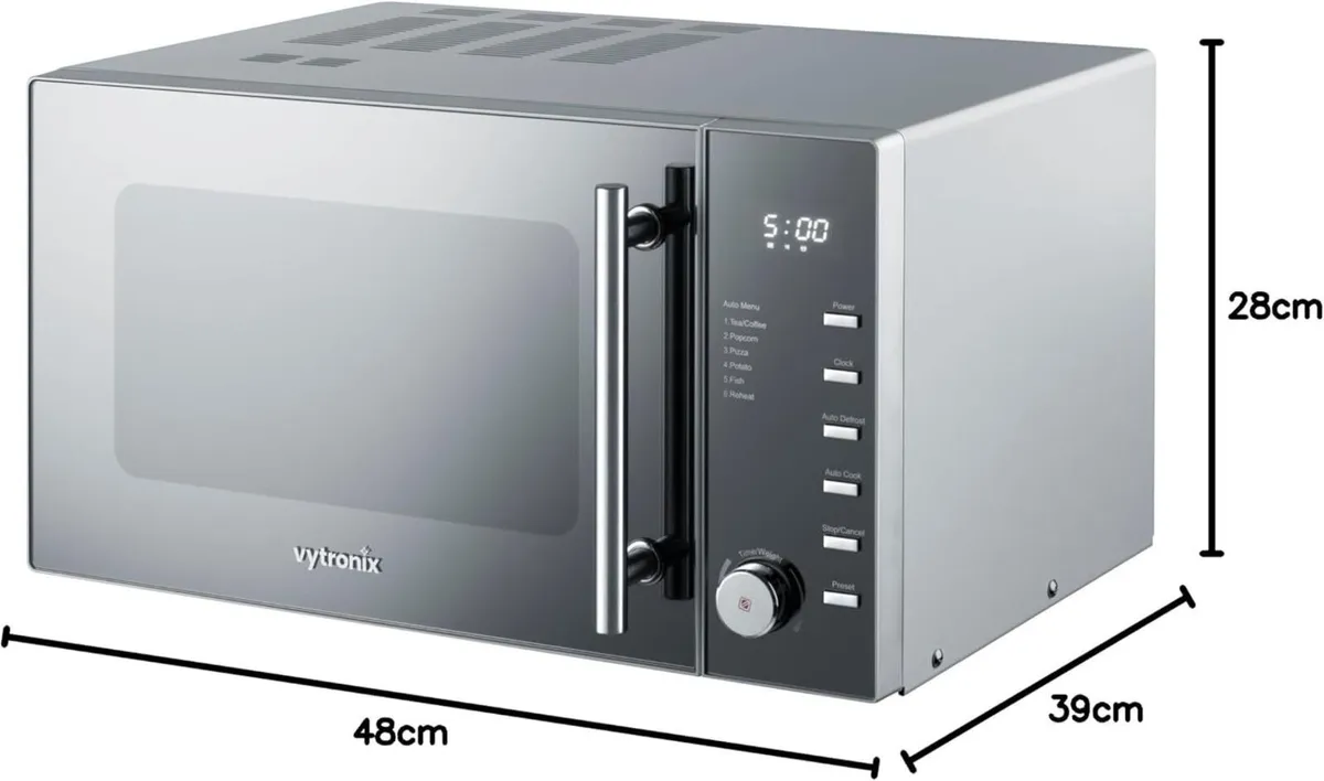 VY-C900M 900W Digital Microwave Oven Freestanding - Image 3