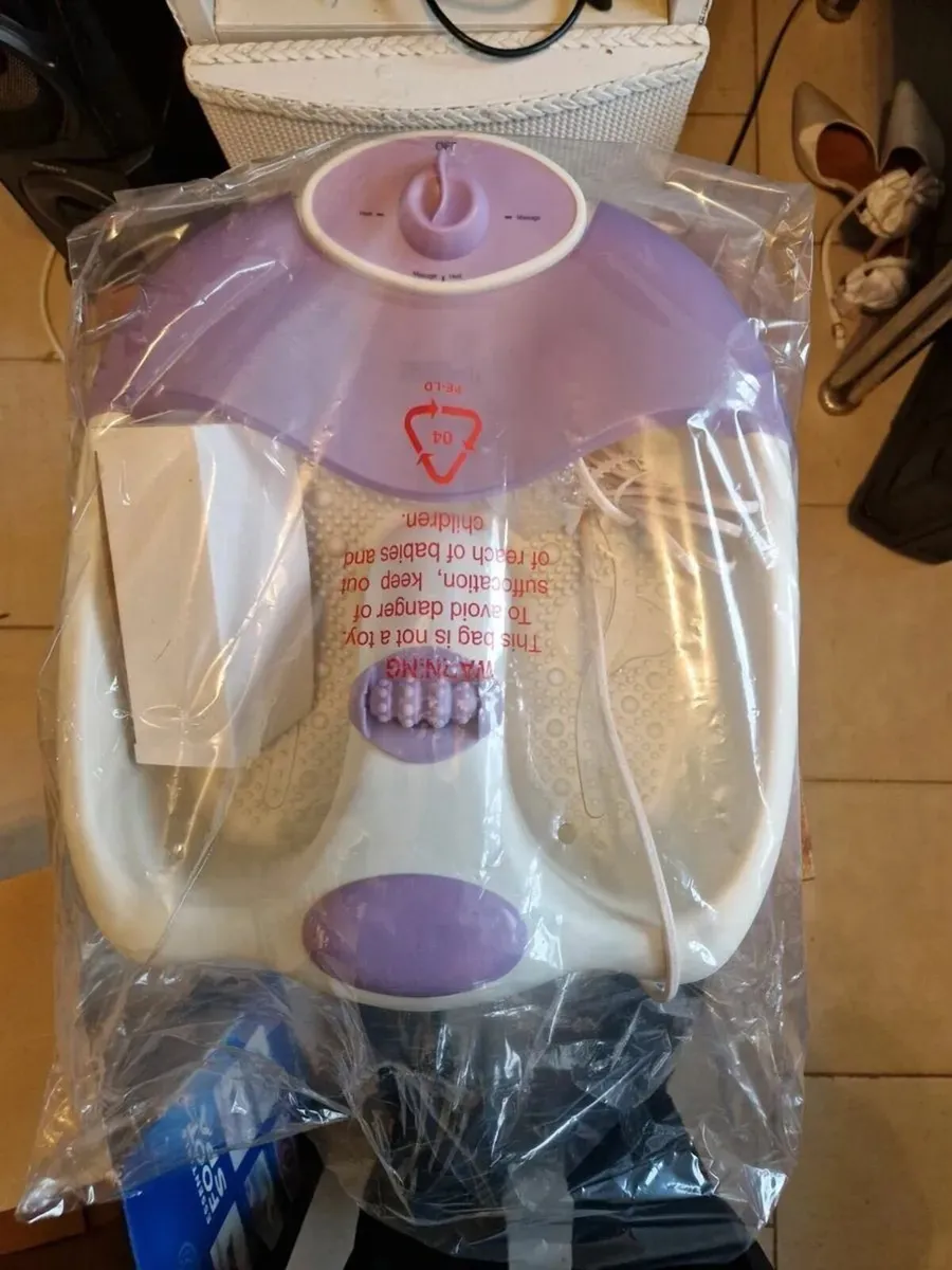 NEW IN BOX Morphy Richards Essentials Foot Spa - Image 2