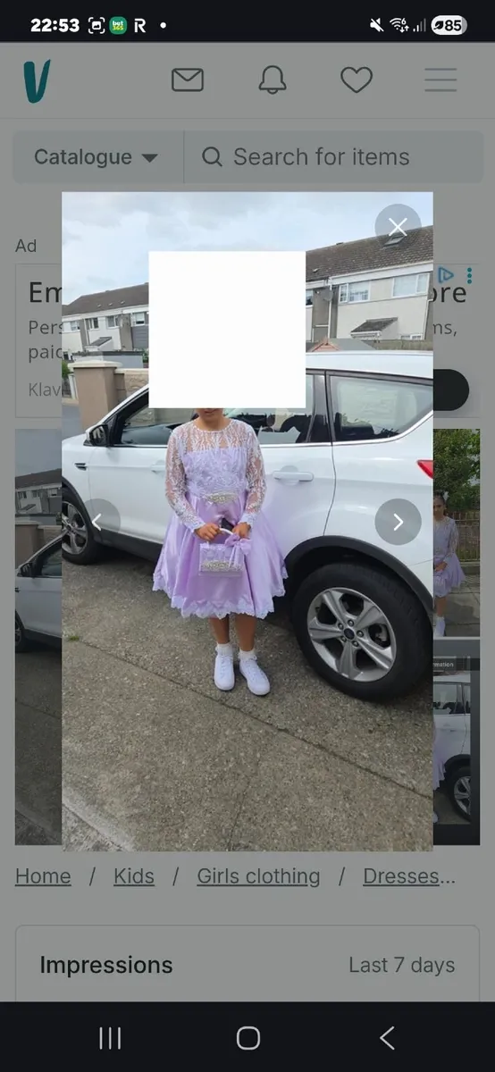 Confirmation dress - Image 1