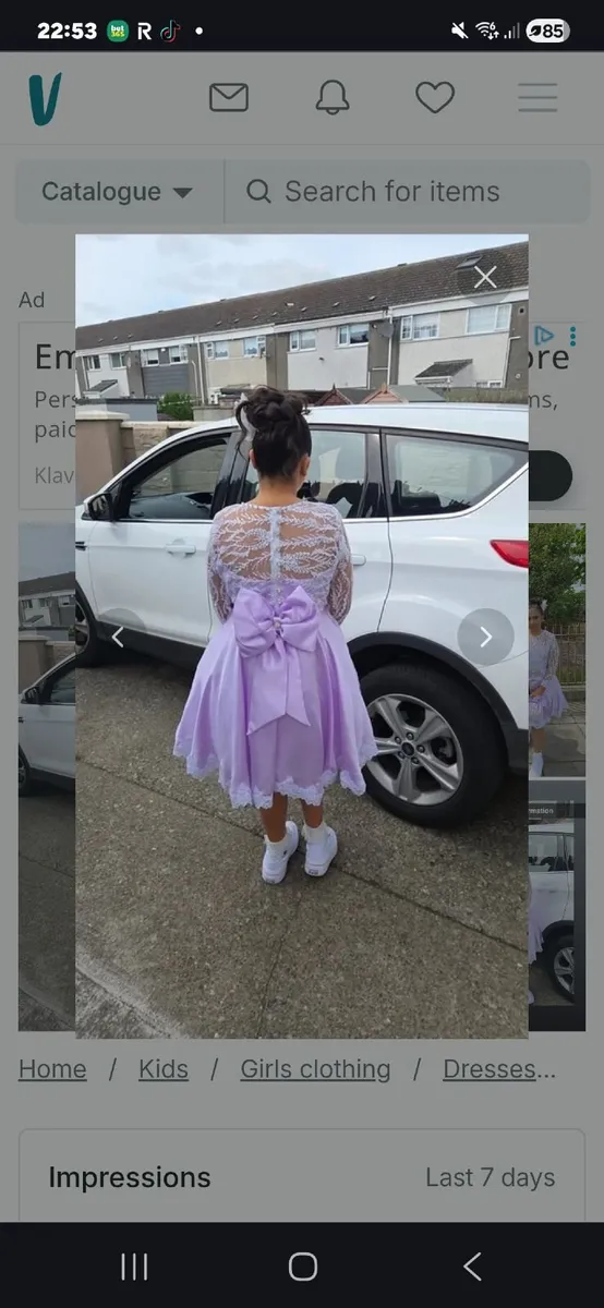 Confirmation dress - Image 4