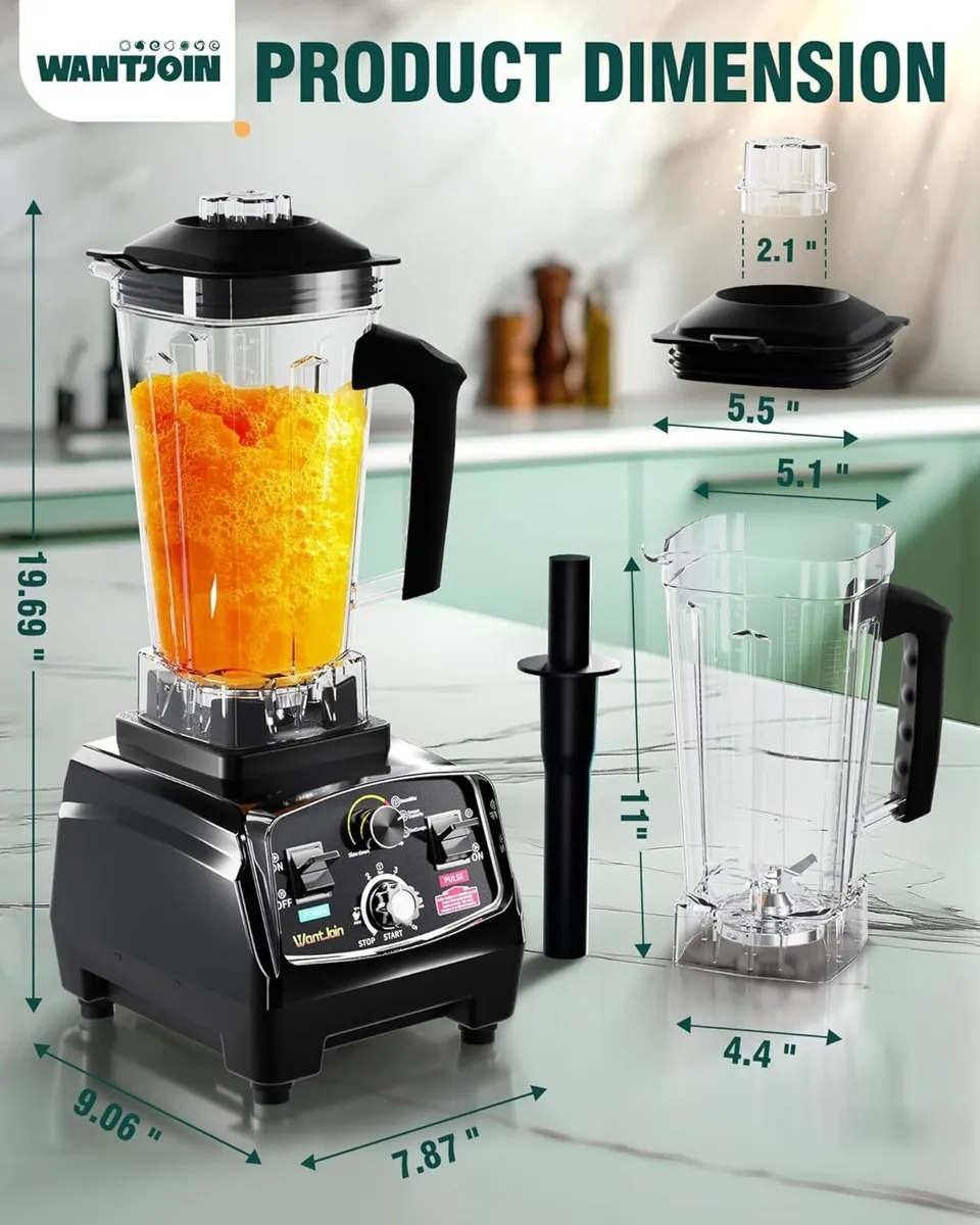 Professional Blender ETL listed 2000ml Commercial - Image 3