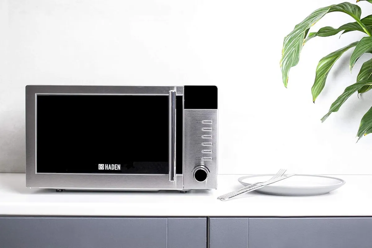 20L Digital Stainless Steel Microwave Oven - 800W - Image 2