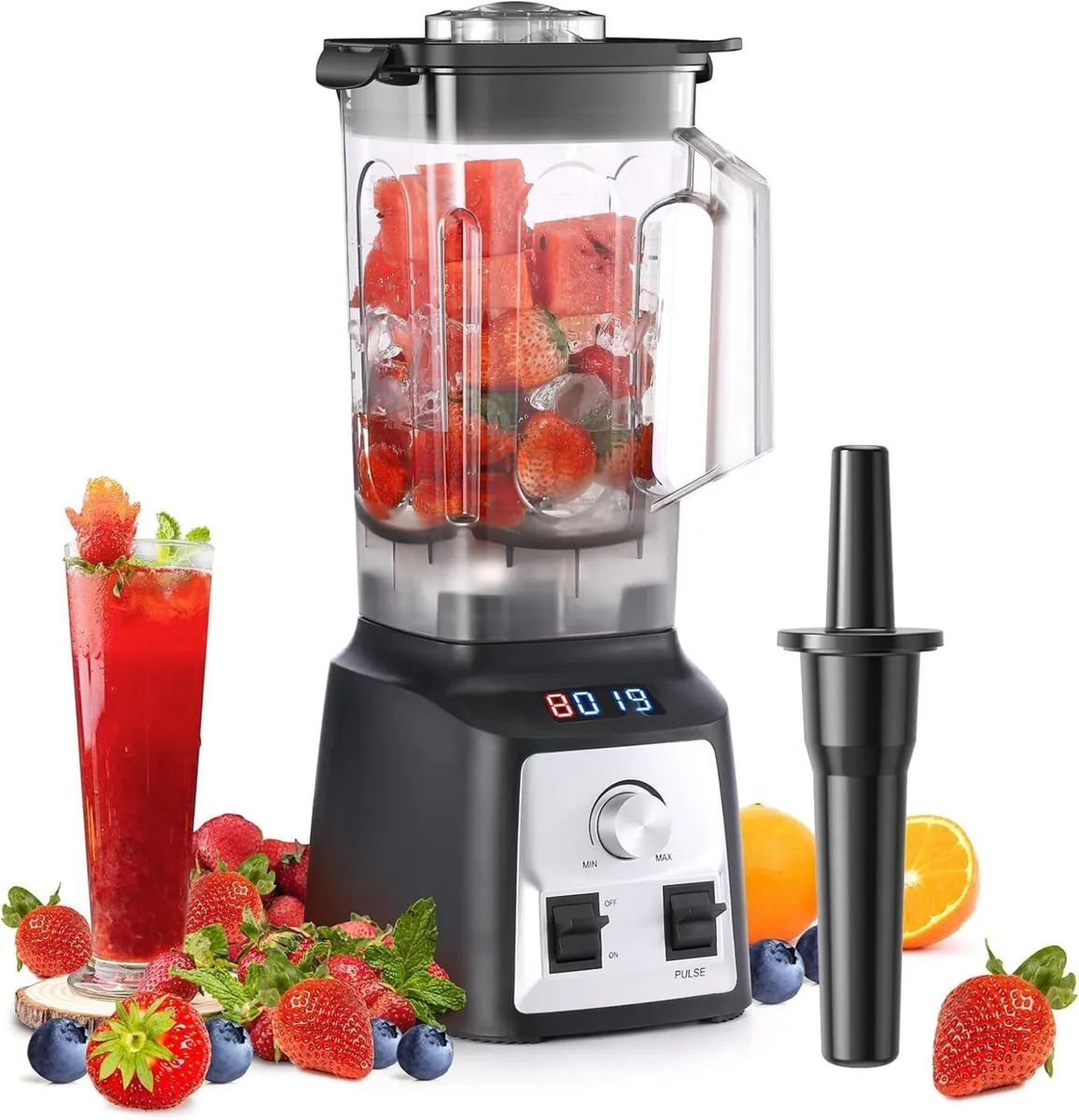 Blender Smoothie Maker 2000W Powerful for Kitchen - Image 1
