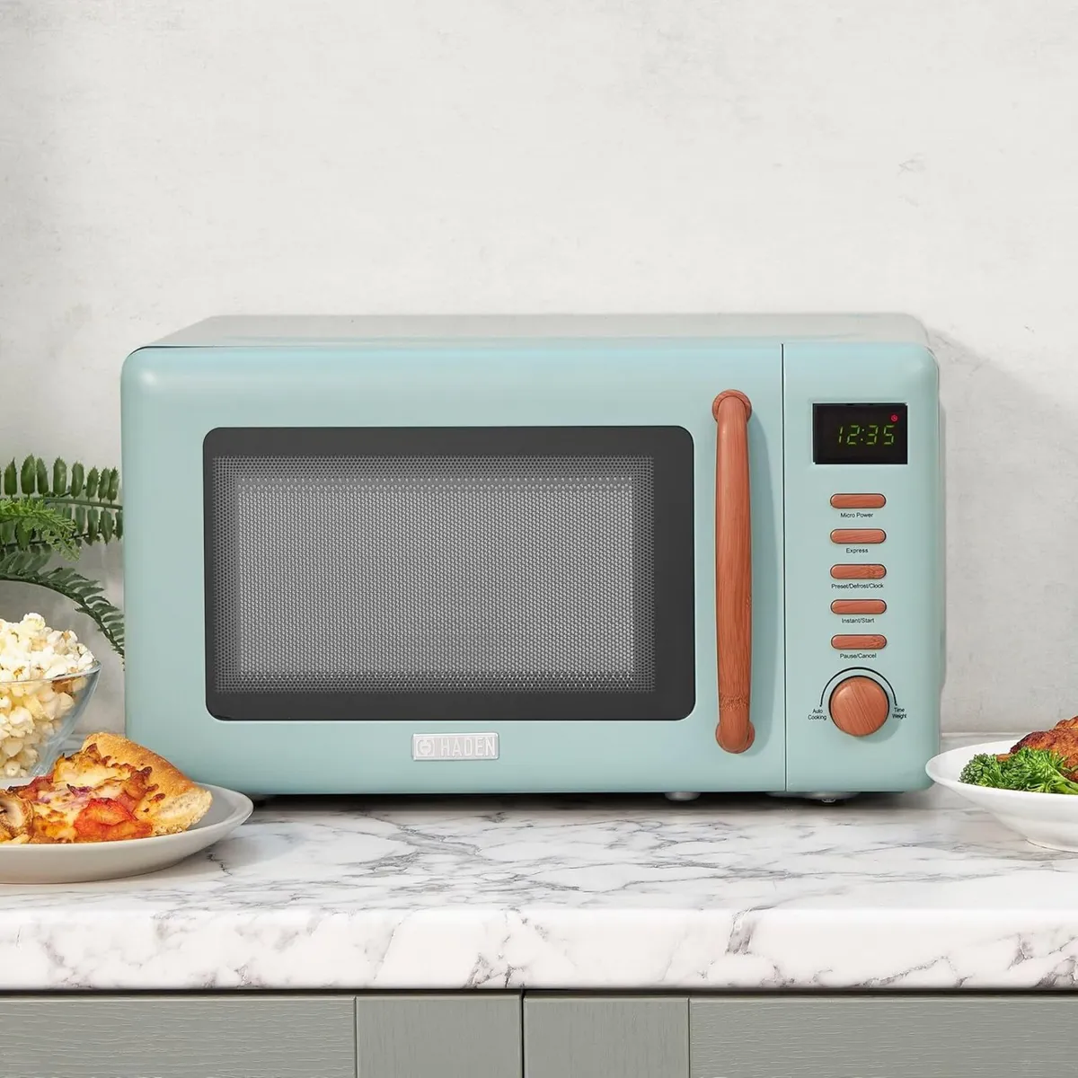 Dorchester Green Microwave Oven - 20L 800W - Image 2