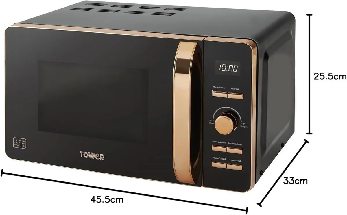 T24021 Digital Microwave with 60-Minute Timer and - Image 3