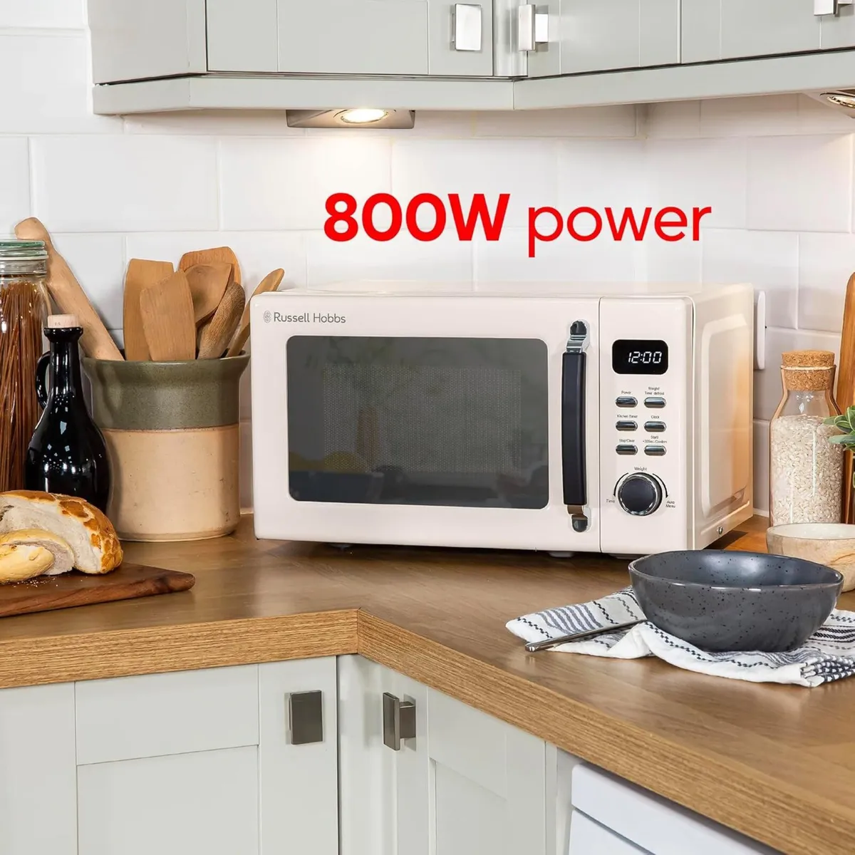 RHM2026C STYLEVIA 20 Litre 800 W Cream Digital - Image 2