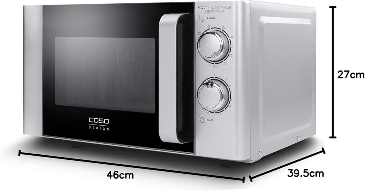 Design MG 20 Ecostyle Ceramic Microwave Oven - Image 2