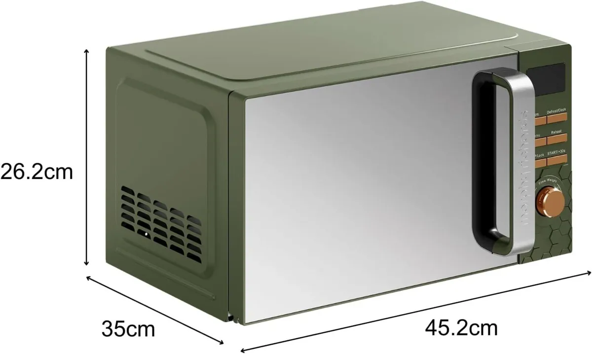 Cassini Digital Glass Microwave 20L Capacity 6 - Image 2