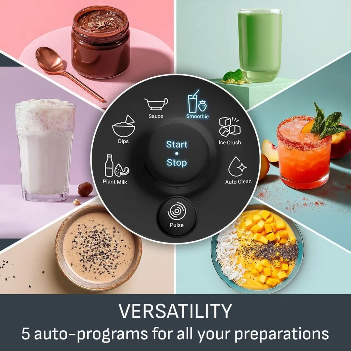 Blend Up One Mini Blender 800W Powerful Motor 4 - Image 2