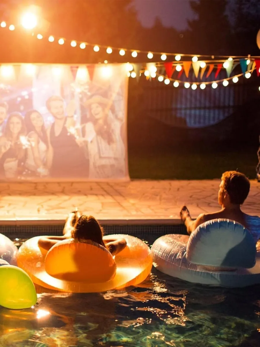 LED Outdoor String Lights S14 128FT/39m Festoon - Image 4