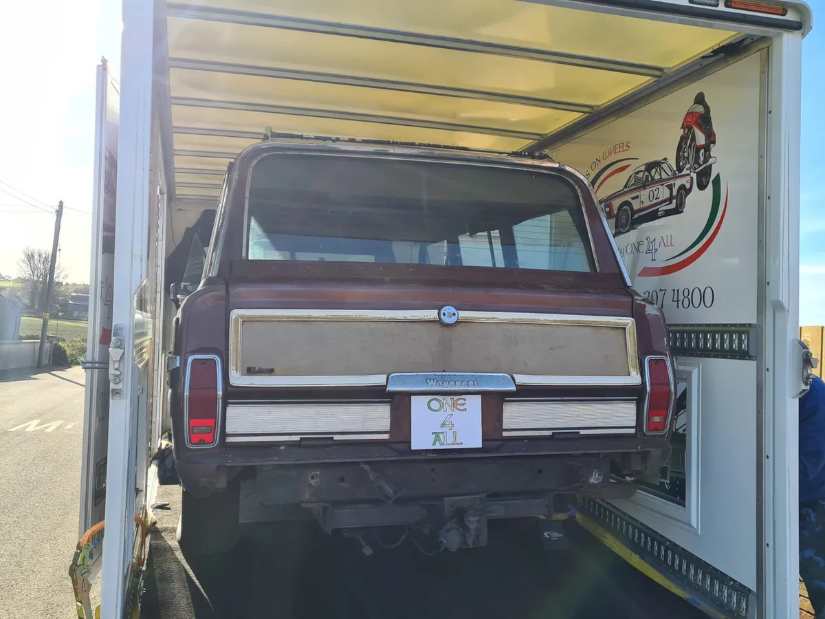 Jeep Wagoneer 1984 UK Plate - Image 4