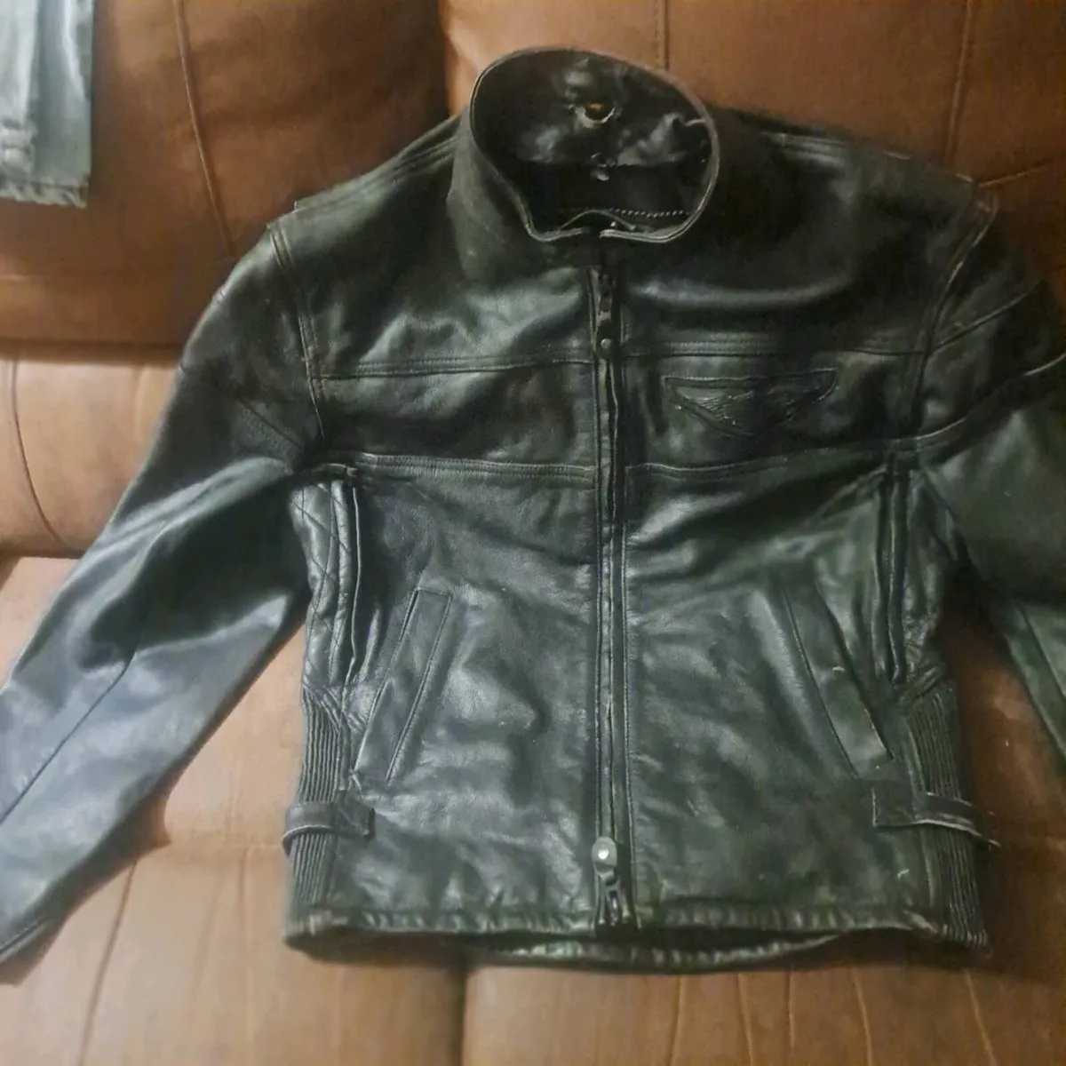 Harley Davidson leather jacket - Image 1