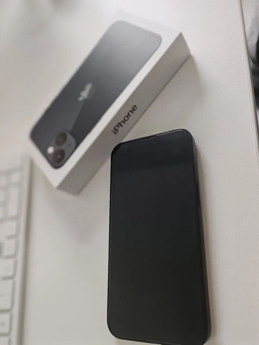 iPhone 13 midnight 128 like new condition unlocked - Image 1