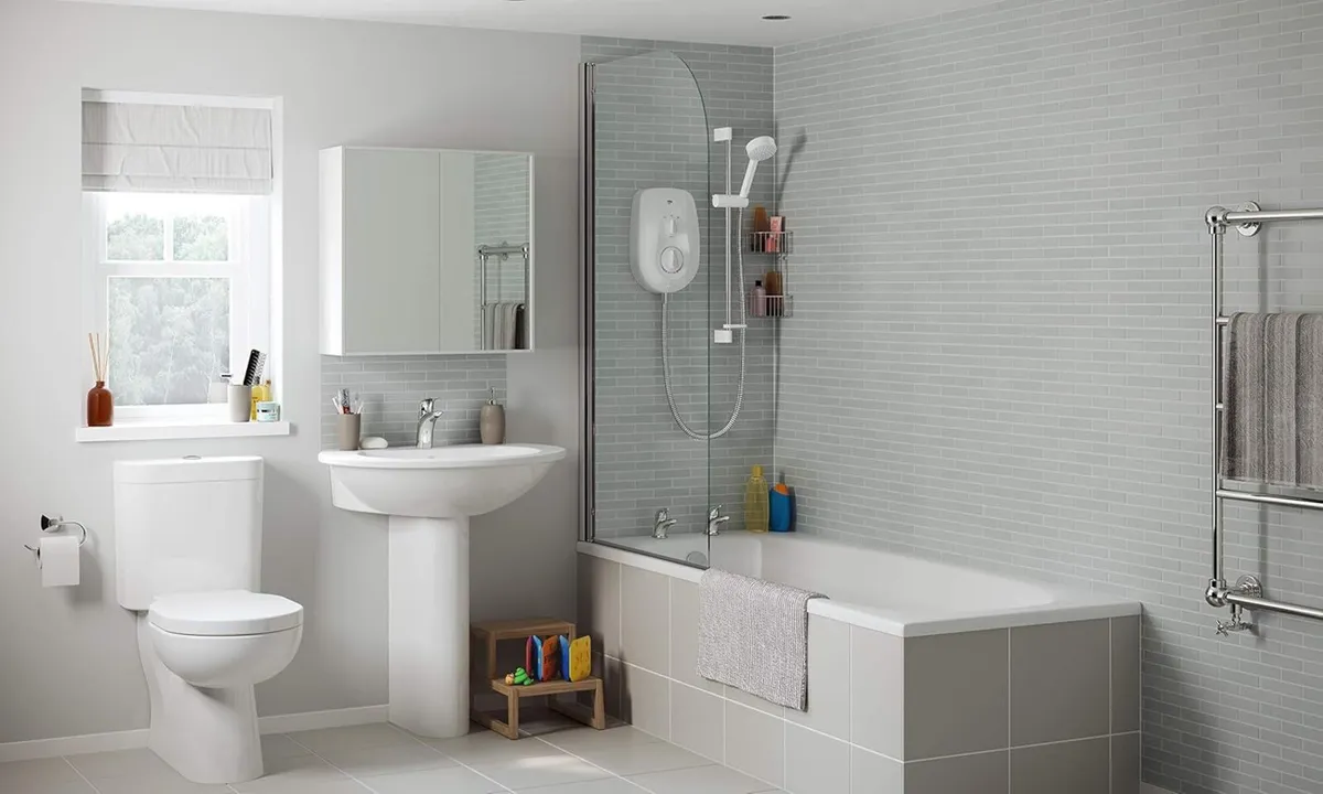 Showers Vie Electric Shower 8.5 kW White/Chrome - Image 4