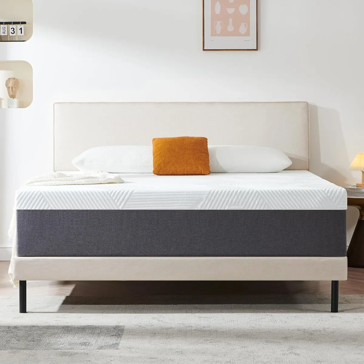 Mattress 22cm Thickness Double with Memory Foam - Image 1