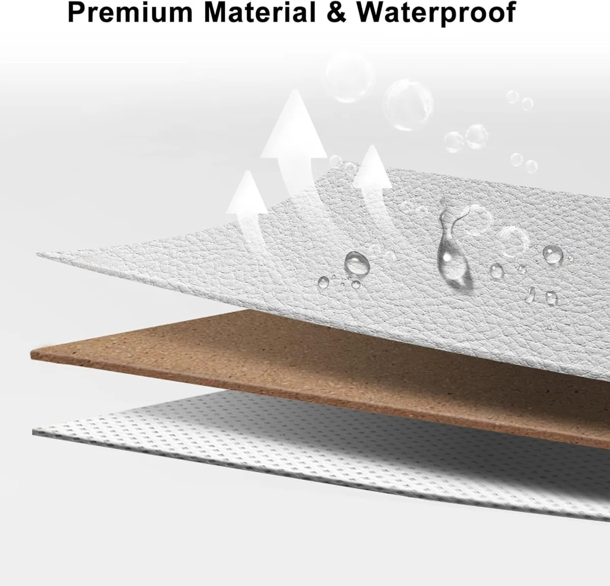 Chest of Drawers White Dresser for Bedroom with 8 - Image 4