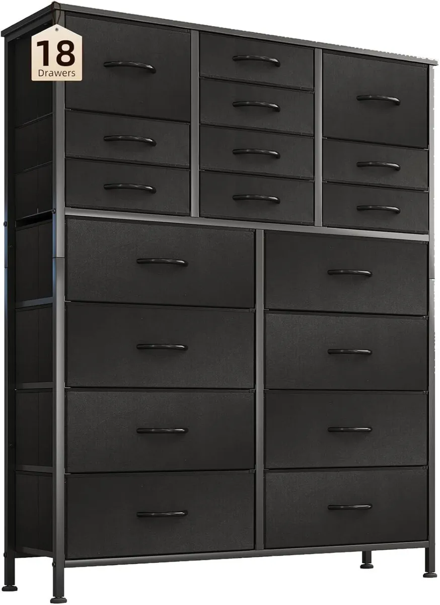 Chest of Drawers with 18 Drawers， Dressers Chests - Image 1
