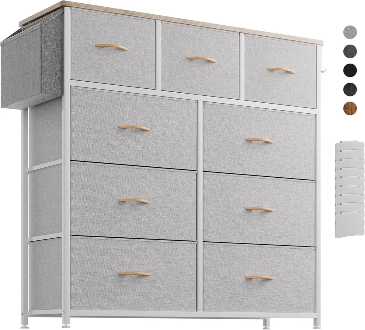 Fabric Chest of Drawers - Canvas Storage Unit - Image 1
