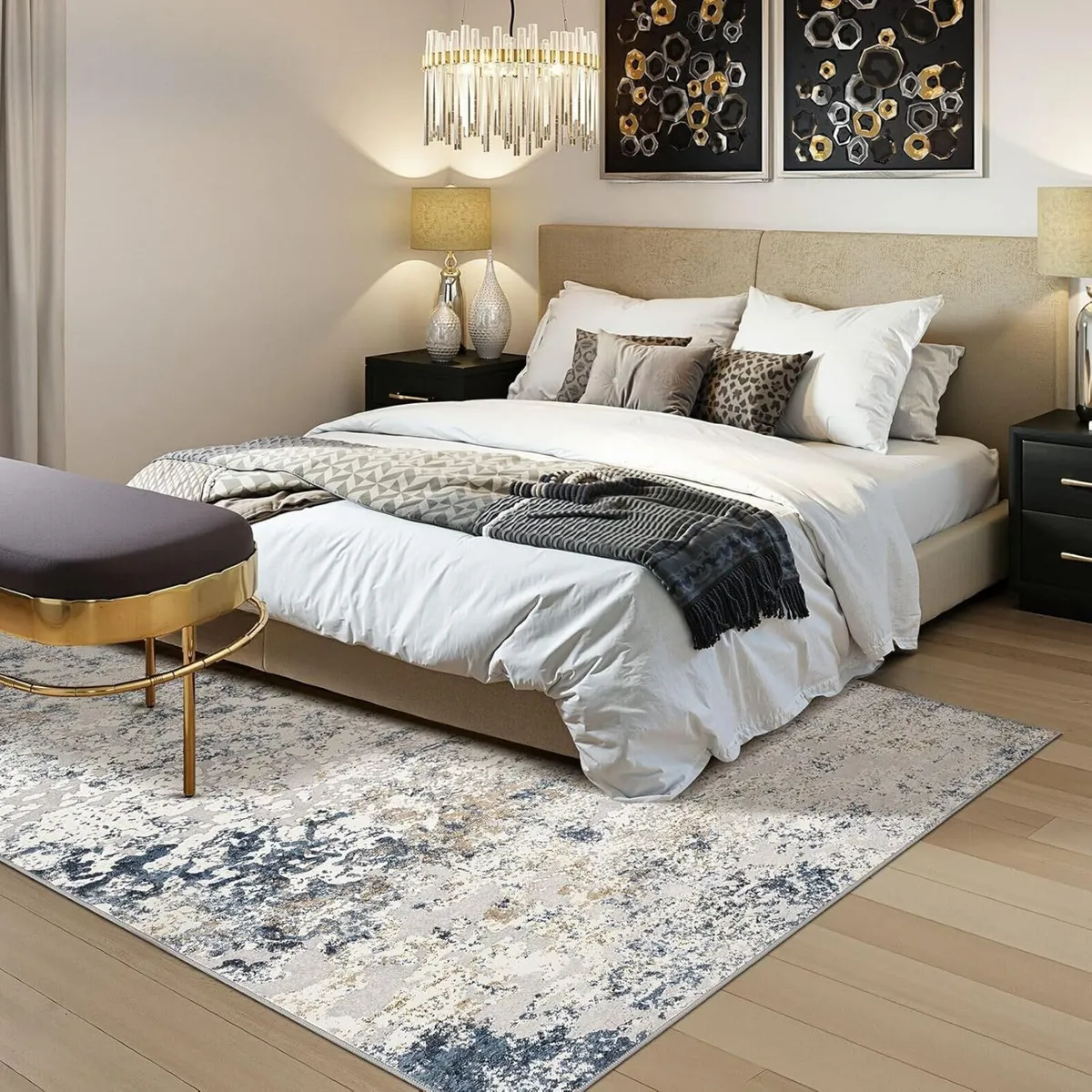 Rugs Living Room Washable - Area for Bedroom - Image 3