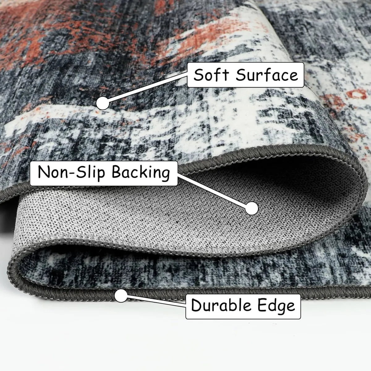 200x300cm Large Modern Abstract Rugs Living Room - Image 3