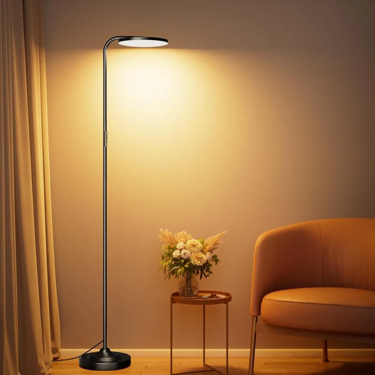 36W LED Floor Lamp Super Bright Standing Modern - Image 1