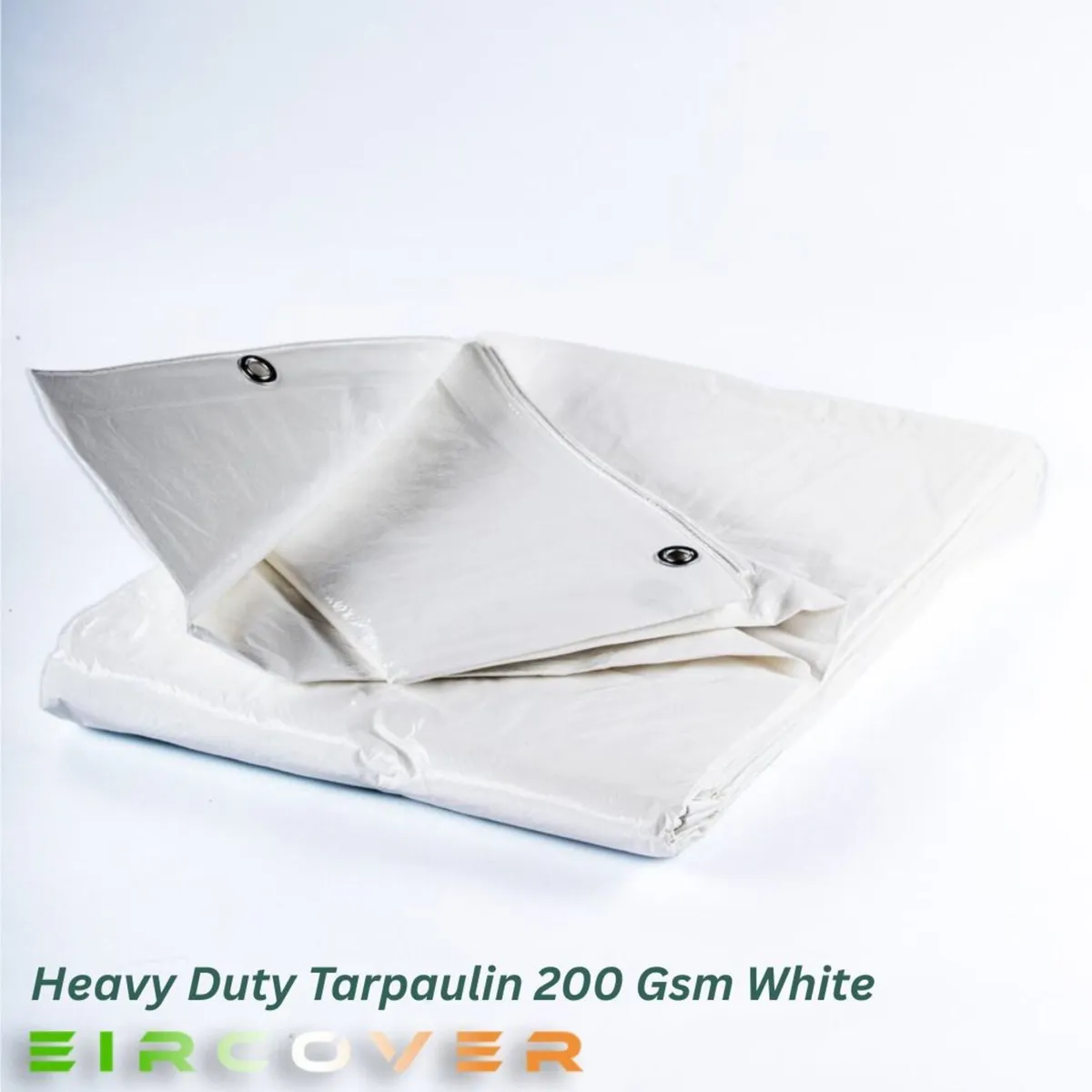 Heavy Duty Tarpaulin 13m x 15m (43' - 49') 200 gsm - Image 4