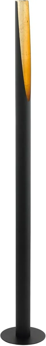 Barbotto 1-Flame Floor lamp Steel Rod Light Black - Image 1
