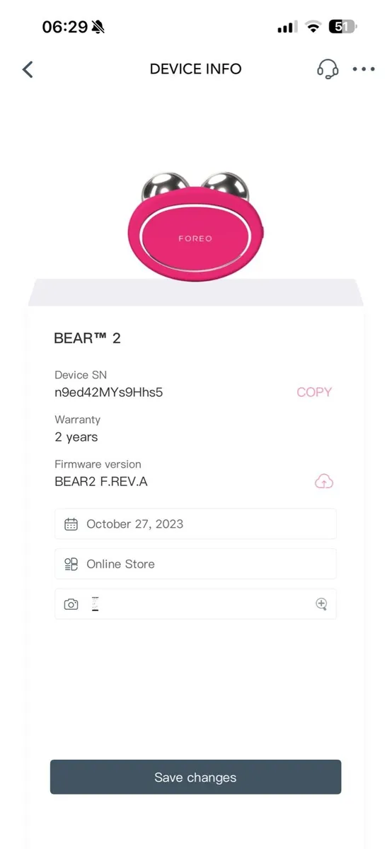 FOREO Bear 2 & eyes & lip - micro current face lif - Image 4