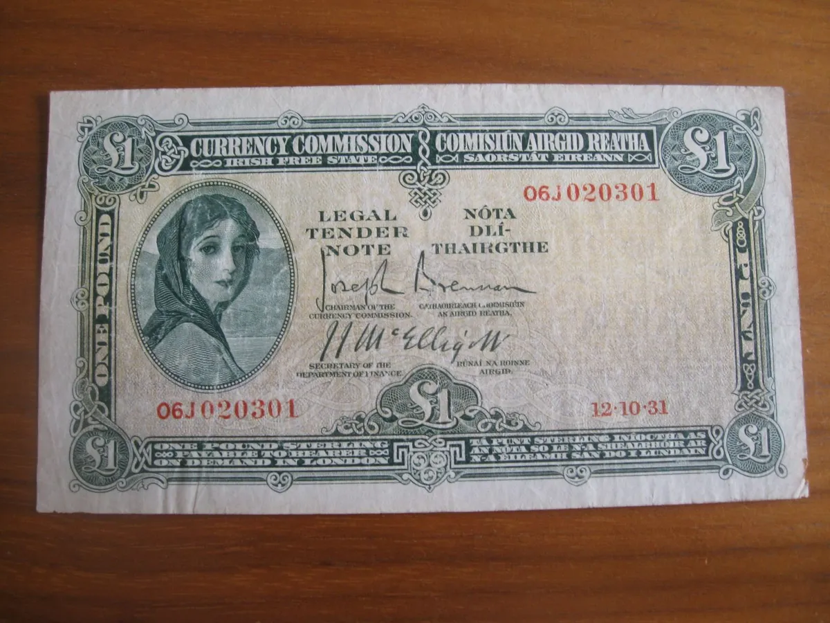 1 Pound Lavery Note - 350 Euros - Image 1