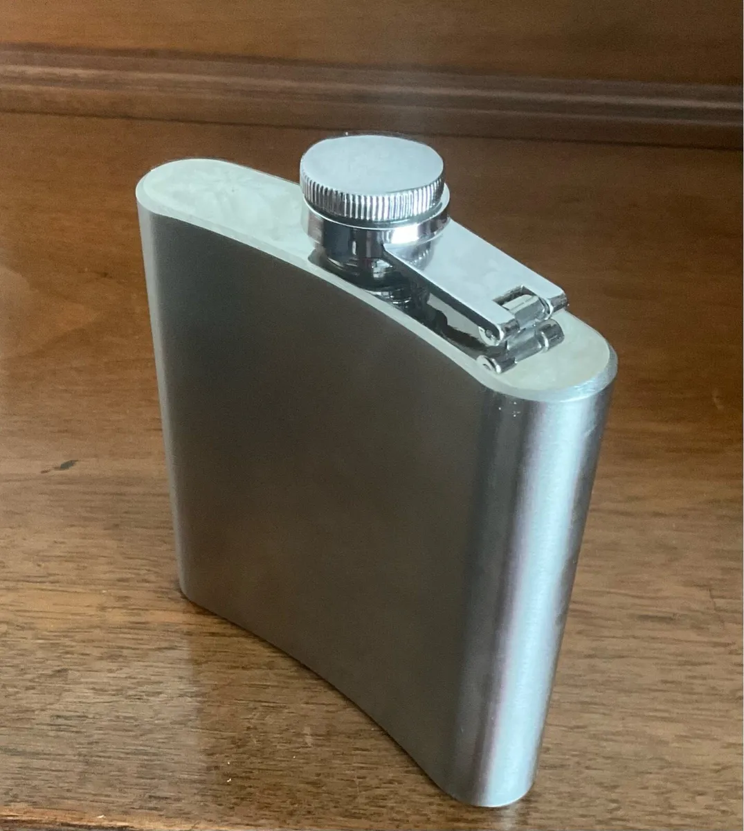 Stainless Steel Pocket Flask - Image 2