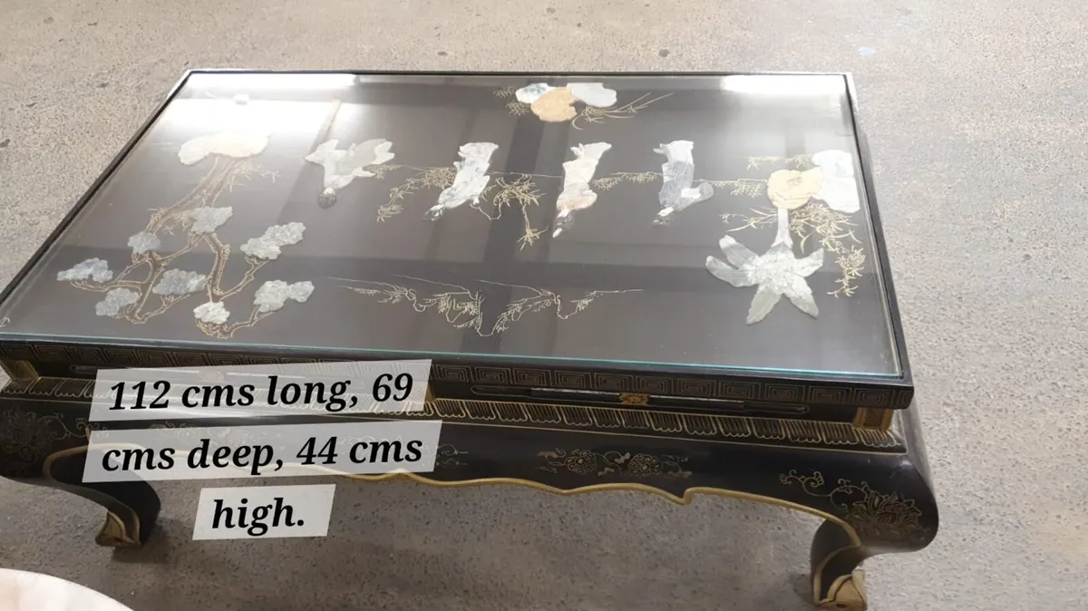Vintage Chinese coffee table - Image 4