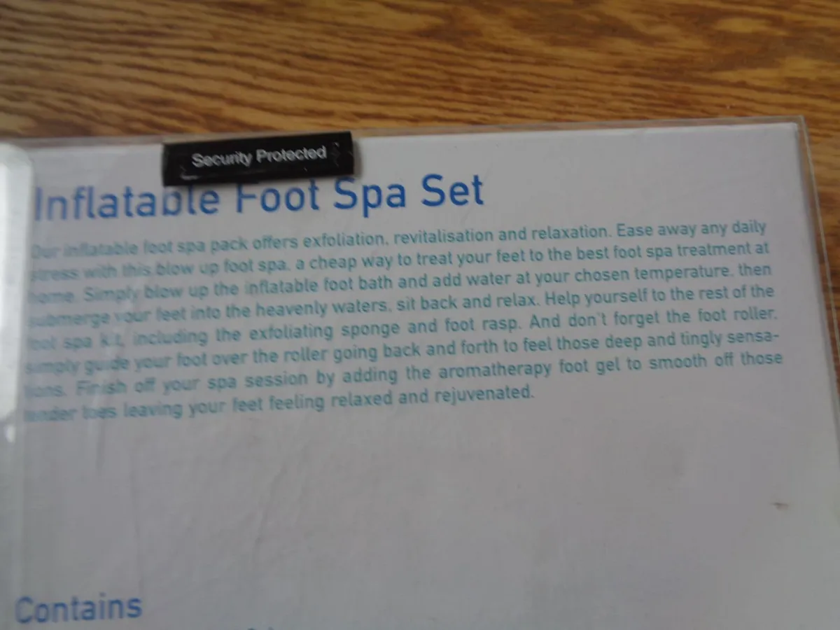 Addease Inflatable Footspa Set for Sale - Image 2