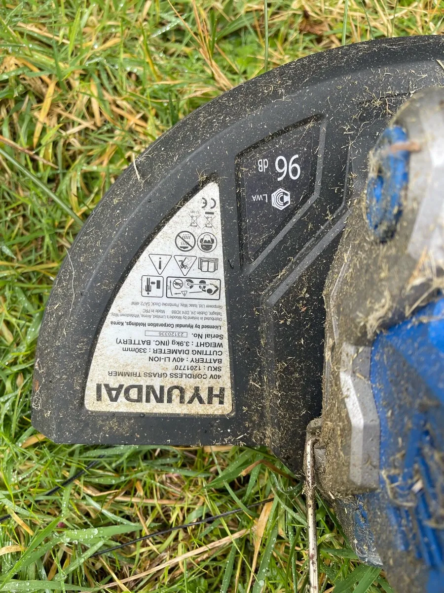 Hyundai electric grass strimmer - Image 4
