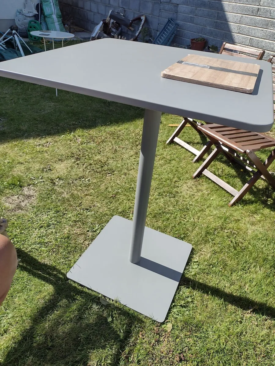 New steel kitchen bar table - Image 4