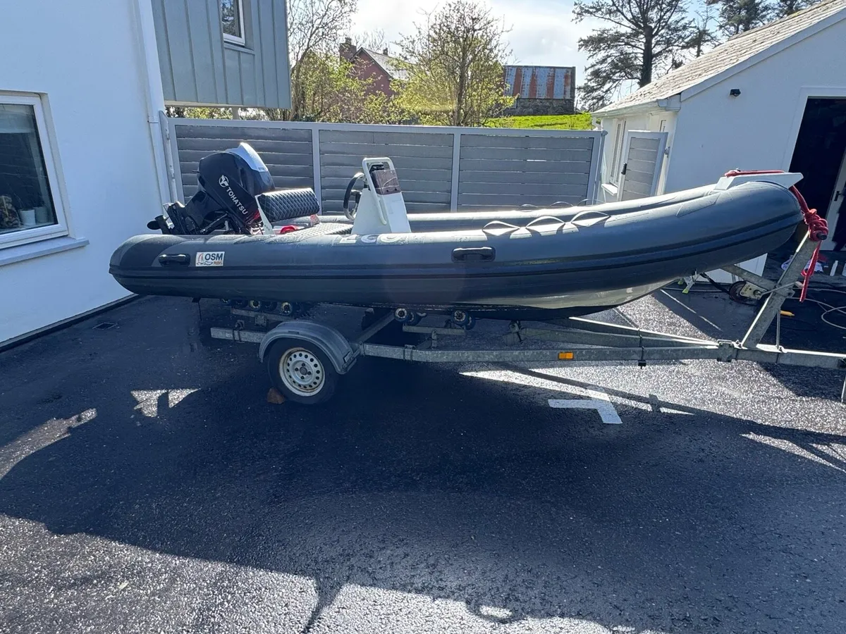 Rib 4.6m with 40HP  Tohatsu Outboard (sale agreed) - Image 2