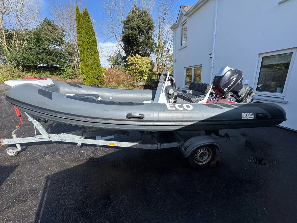 Rib 4.6m with 40HP  Tohatsu Outboard (sale agreed) - Image 3