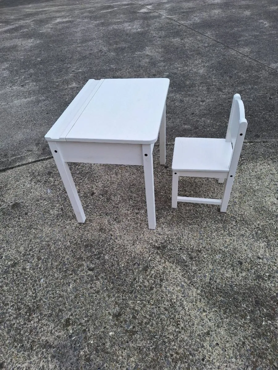 Ikea Sundvik child's desk and chair - Image 1