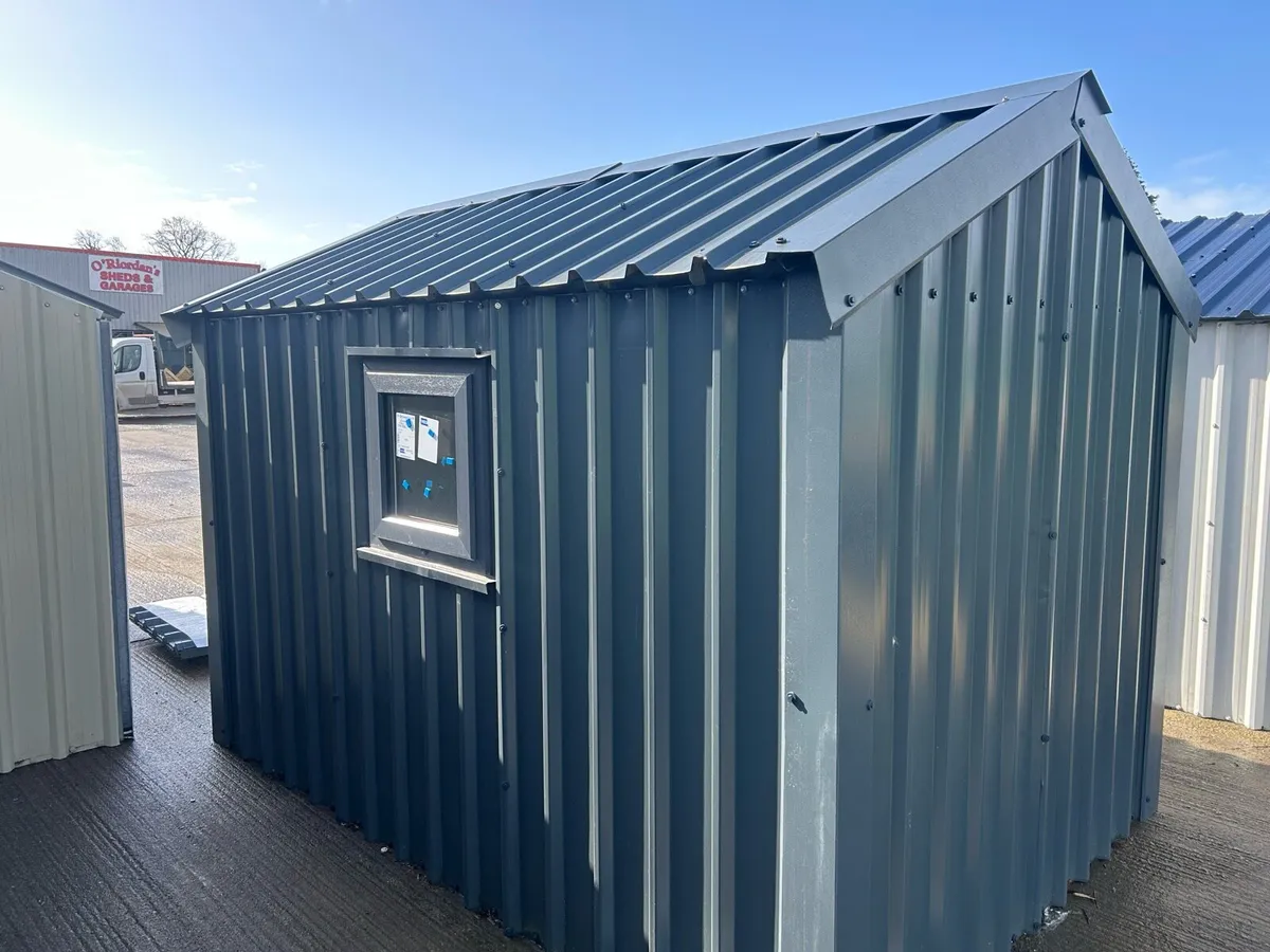 Ex display steel sheds - Image 4