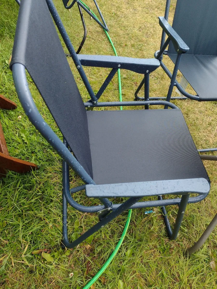 Brand new foldup garden/patio chairs - Image 2