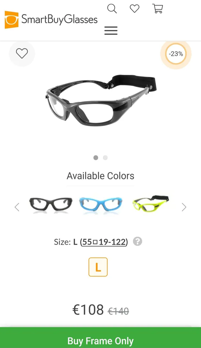 Progear Eyeguard glasses matte gray - Image 1