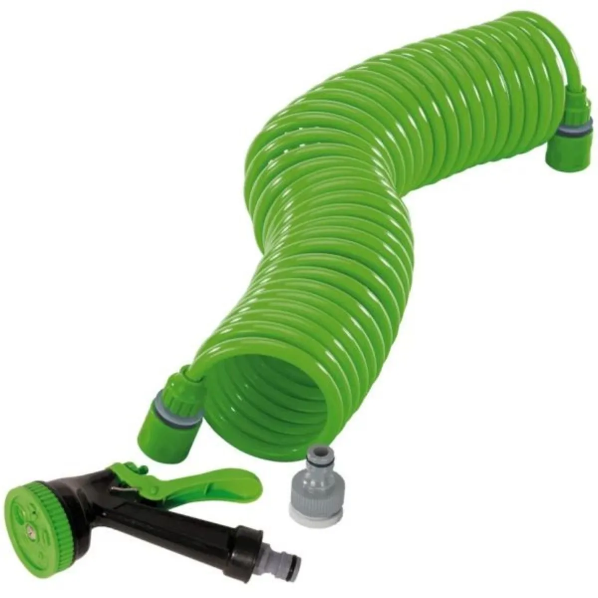 Draper Recoil Hose with Spray Gun and Tap Connecto - Image 1