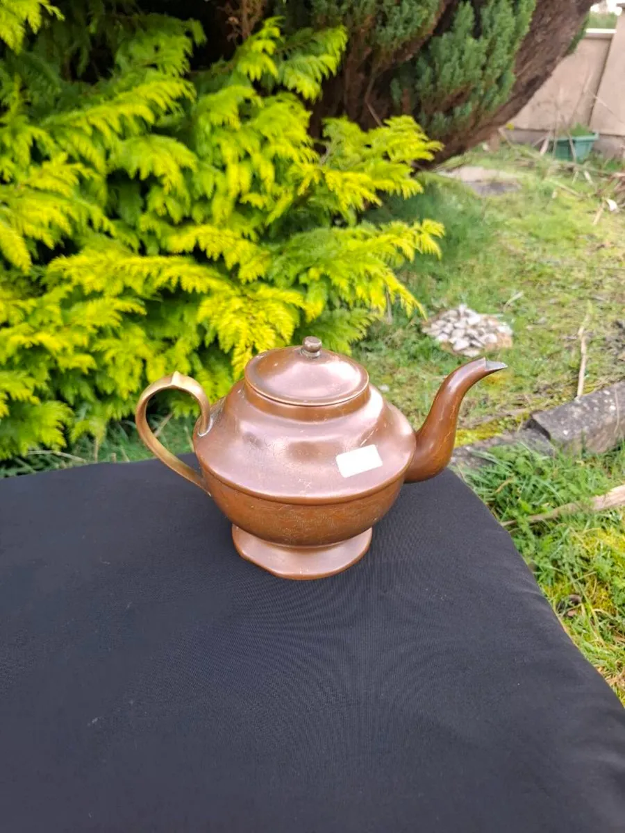 Copper tea pot