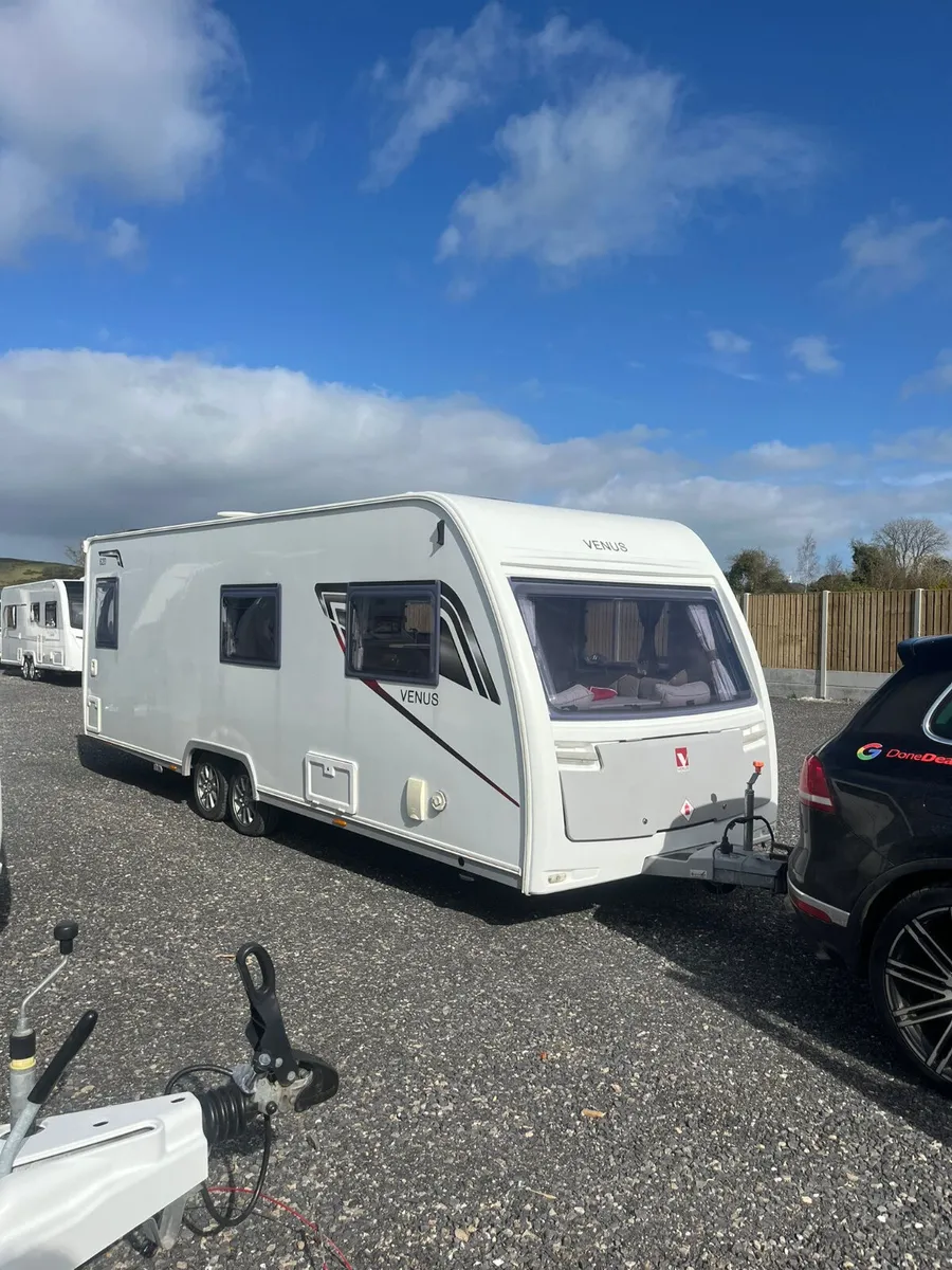 2018 Lunar 6 Berth Fixed Bed Caravan For Sale - Image 2