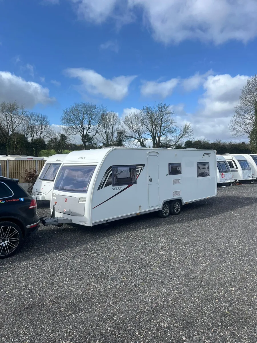 2018 Lunar 6 Berth Fixed Bed Caravan For Sale - Image 1